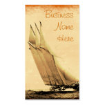Vintage Racing Yacht Business Cards