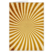 Vintage Rays Design Cards