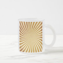 Vintage Rays Design Mug