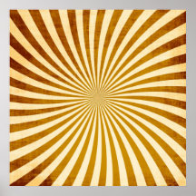 Vintage Rays Design Posters