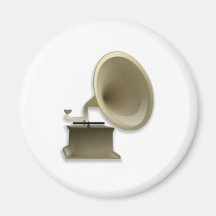 Vintage Record Player Magnets