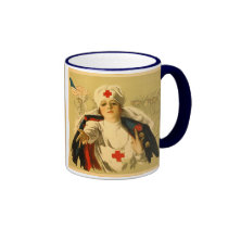 Vintage Red Cross Nurse - Mug mugs