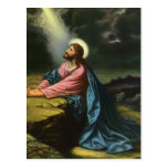 Vintage Religion, Jesus Christ Praying, Gethsemane Post Cards