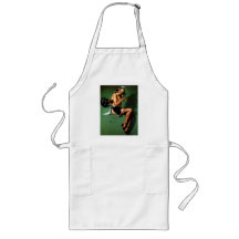 Vintage Retro Gil Elvgren French Maid Pinup Girl Apron