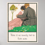 Vintage romance poster
