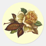 Vintage Rose Sticker