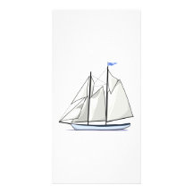 Vintage Sailboat Photo Cards