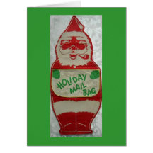 Vintage Santa Card