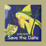 Vintage Save the Date! magnets