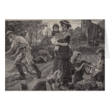 Vintage Scene Card