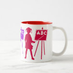 Vintage School Girls Coffee Mugs