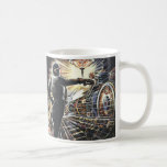 Vintage Science Fiction Sci Fi Futuristic Machines mugs