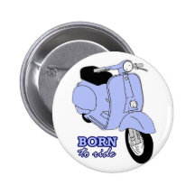 Vintage Scooter Button