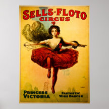 Vintage Sells-Floto Circus Poster