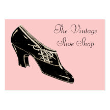 Vintage Shoe Business Card Templates