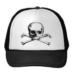 Vintage Skull and Crossbones Hat