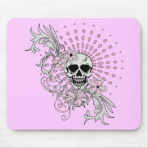 Vintage Skull Mouse Mats