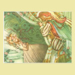 Vintage Sleeping Beauty Princess, Prince Charming postcards