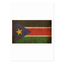Vintage Southern Sudan Post Card