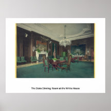 Vintage State Dining Room Print
