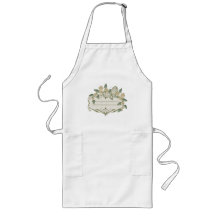 Vintage Style Decorative Butterfly Label Aprons