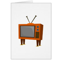 Vintage Television Cards