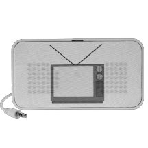 Vintage Television Portable Speakers