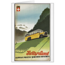 Vintage Travel Poster Ad Retro Prints Card