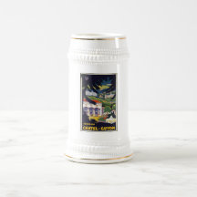 Vintage Travel Poster Ad Retro Prints Coffee Mug
