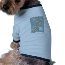 Vintage Travel Poster Ad Retro Prints Dog T Shirt