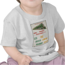 Vintage Travel Poster Ad Retro Prints T-shirts