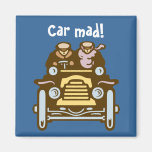 Vintage Traveller Fridge Magnet