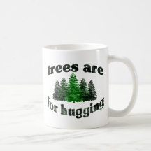 Vintage Trees Are for Hugging Mugs