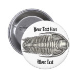 Vintage Trilobite Button