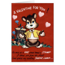 Vintage Valentine Card for Kids!