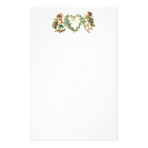 Vintage Valentine Cherubs Stationery
