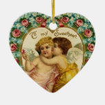 Vintage Valentine Ornament