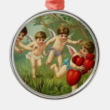 Vintage Valentine Ornament
