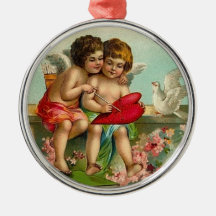 Vintage Valentine Ornament