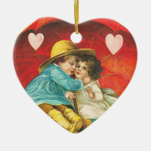 Vintage Valentine Ornament