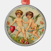 Vintage Valentine Ornament