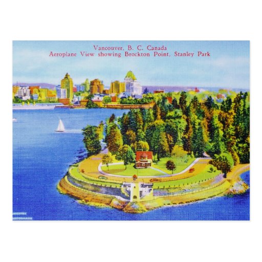 Vintage Vancouver Island Post Card
