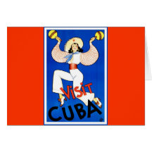 Vintage Visit Cuba Cards