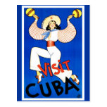 Vintage Visit Cuba Post Cards