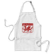 Vintage Wales Apron