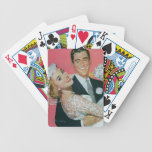 Vintage Wedding, Groom Carrying Bride, Newlyweds Card Decks