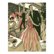 Vintage Wedding Newlyweds First Dance Personalized Invite