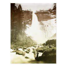 Vintage Yosemite National Park Postcard
