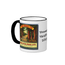 Vintage Yosemite Redwoods Vacation-Mug