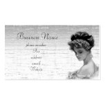 vintagelady business card templates
